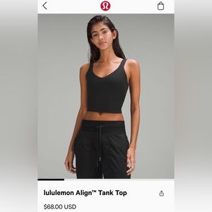 Lululemon align tank